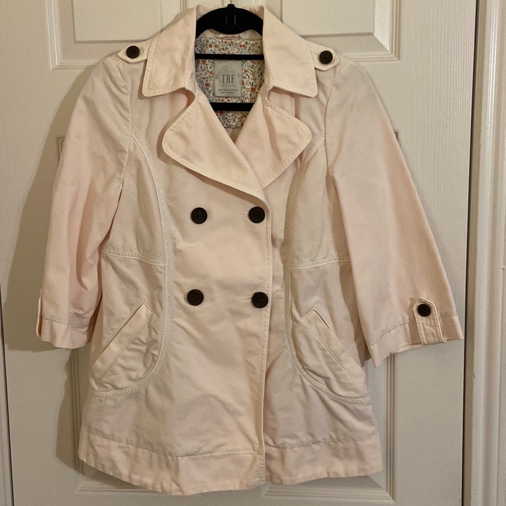 Zara Baby Pink 3/4 Sleeve Spring jacket
